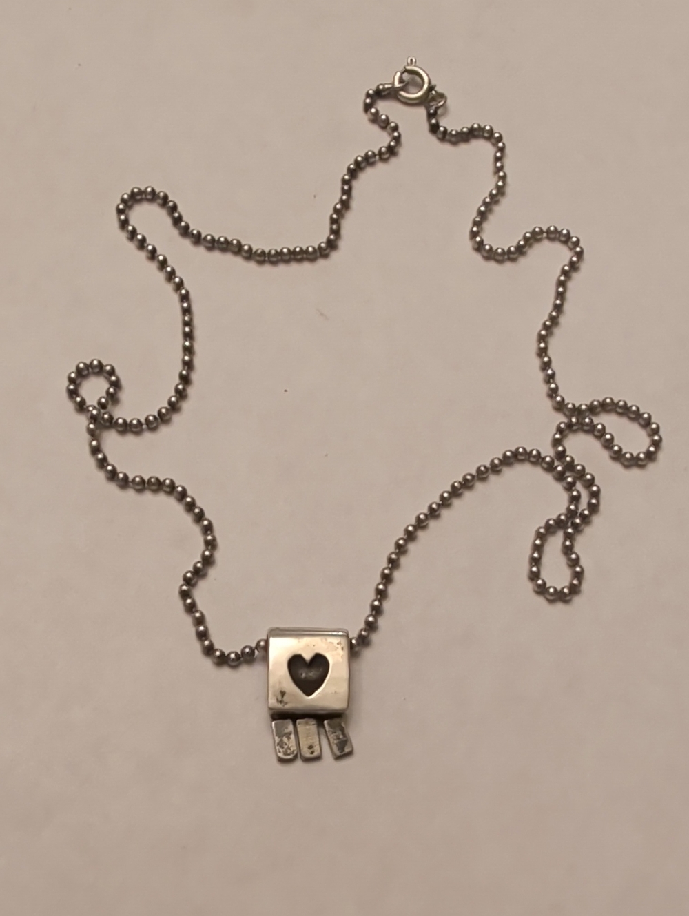 Sterling Silver Heart Pendant Necklace - Women's Jewelry